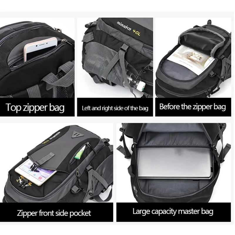 Waterproof Camping Travel Backpack