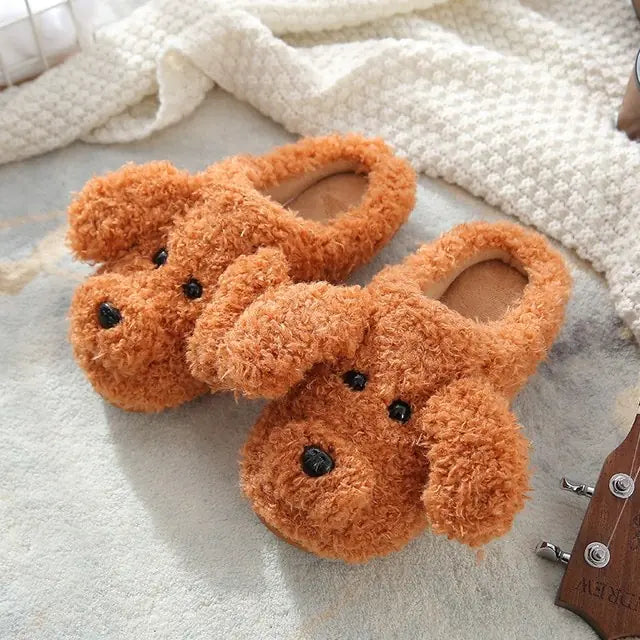 Cute Fluffy Winter Slippers