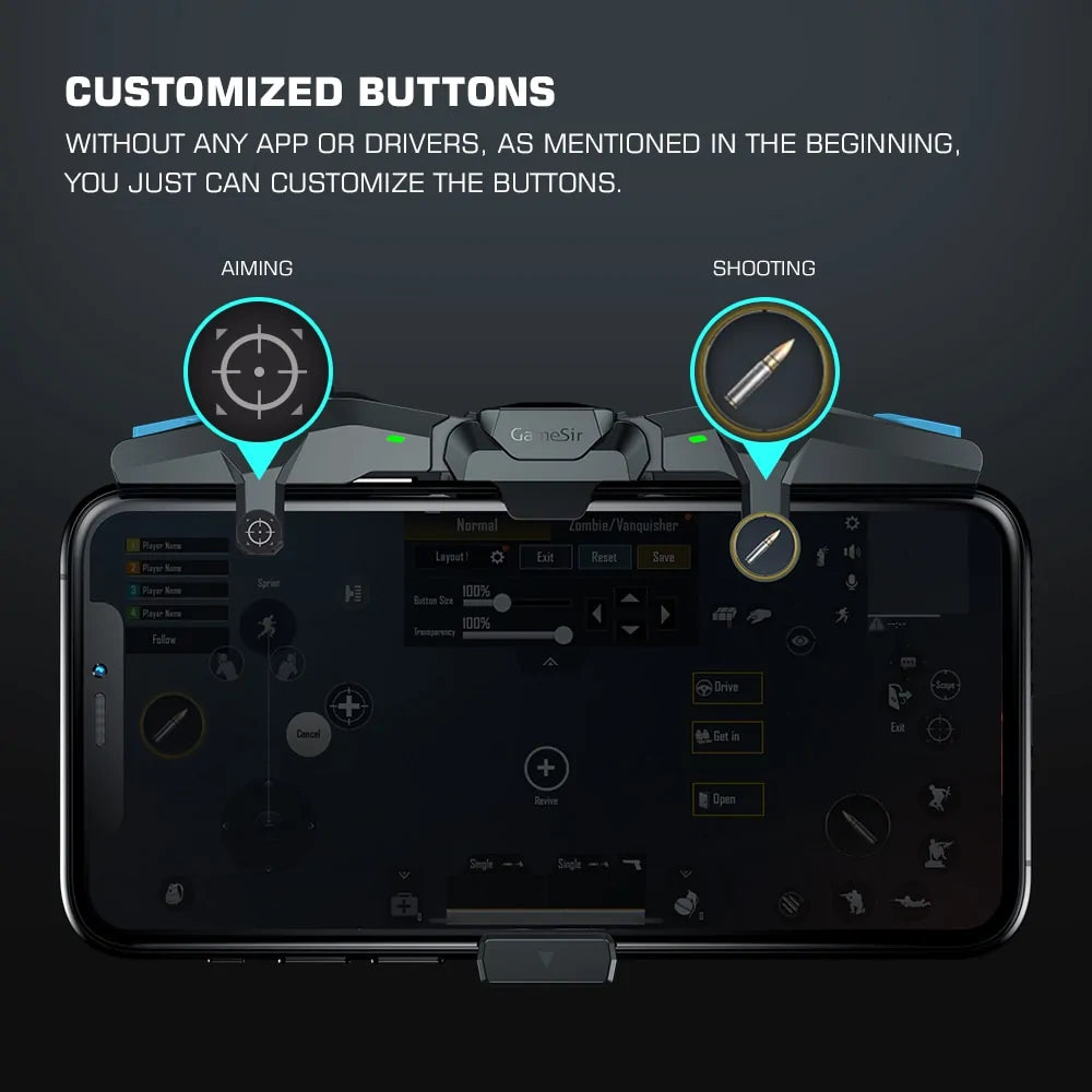 Mobile Game Controller for iPhone & Android