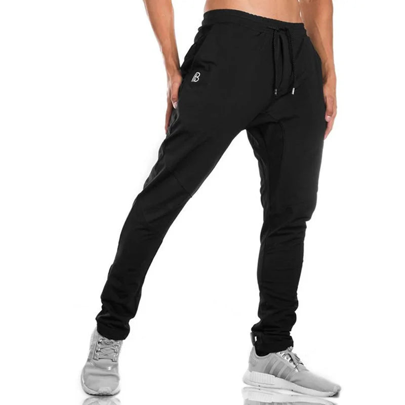 Slim Cotton Bodybuilding Trousers