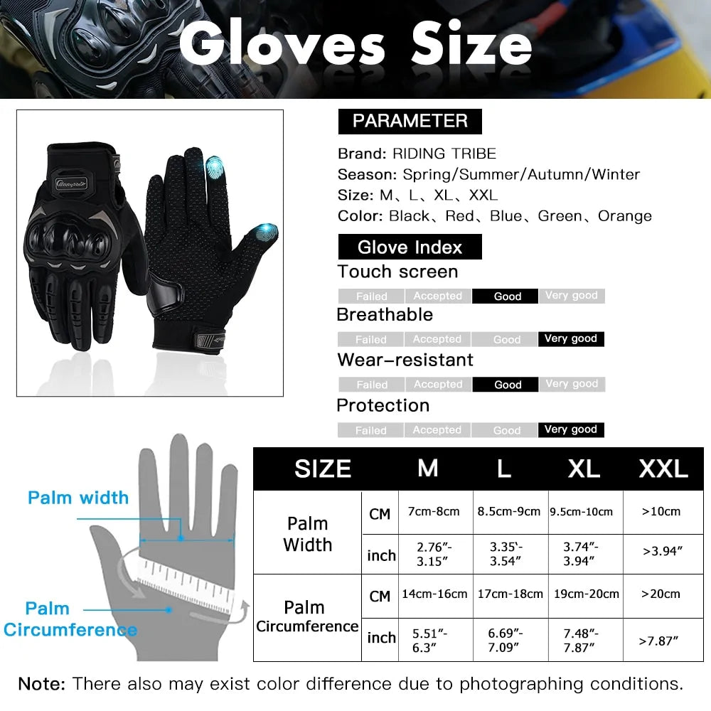 Motorcycle Touch Screen Gloves