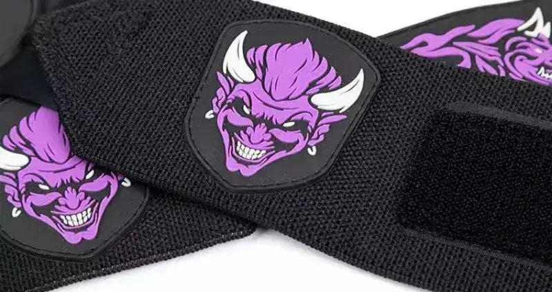 Purple Oni Demon Wrist Wraps