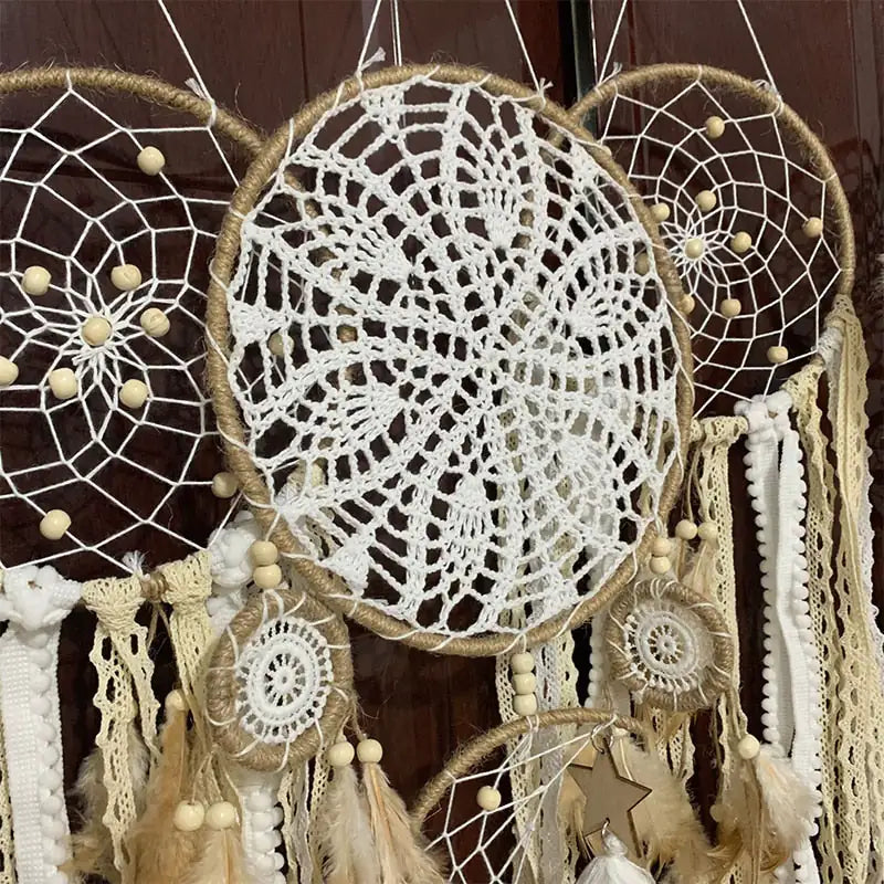 5pcs/set Dream Catchers Boho Home Decor Macrame Dream catchers