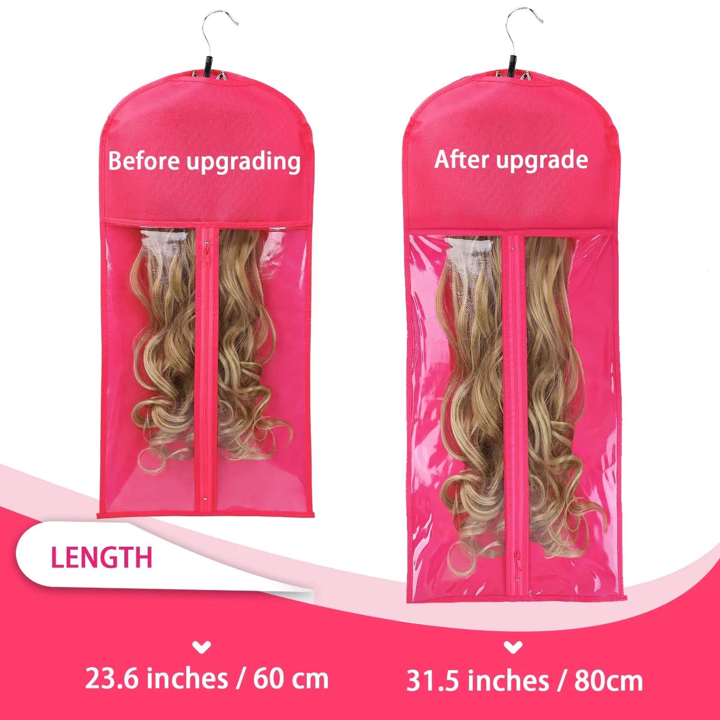 Wig Storage Bag with Hanger