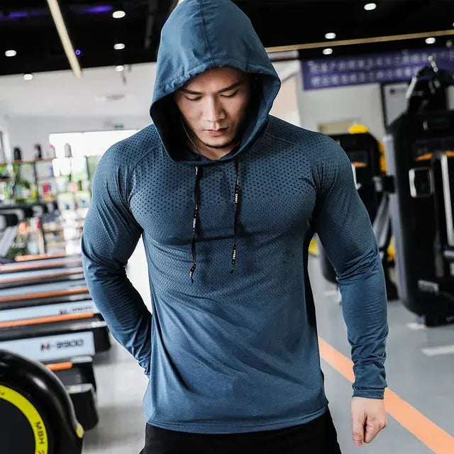 Mens Fitness & Track Running Sport Hoodie