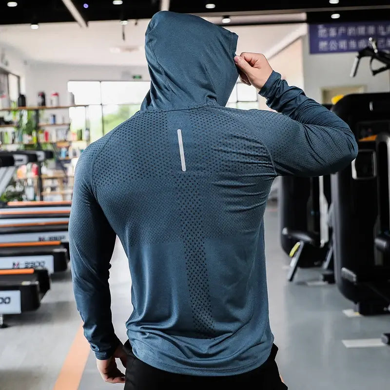 Mens Fitness & Track Running Sport Hoodie