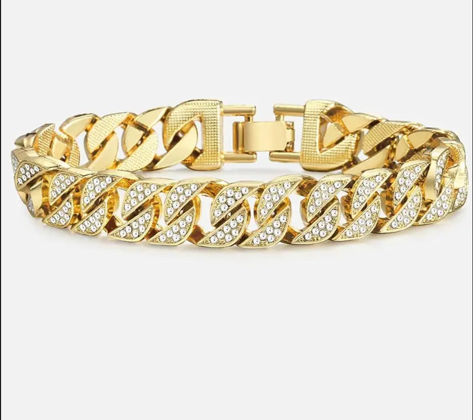 Miami Curb Cuban Chain Bracelet