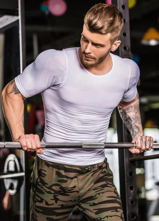 Men's Compression Bodybuilding Shirt